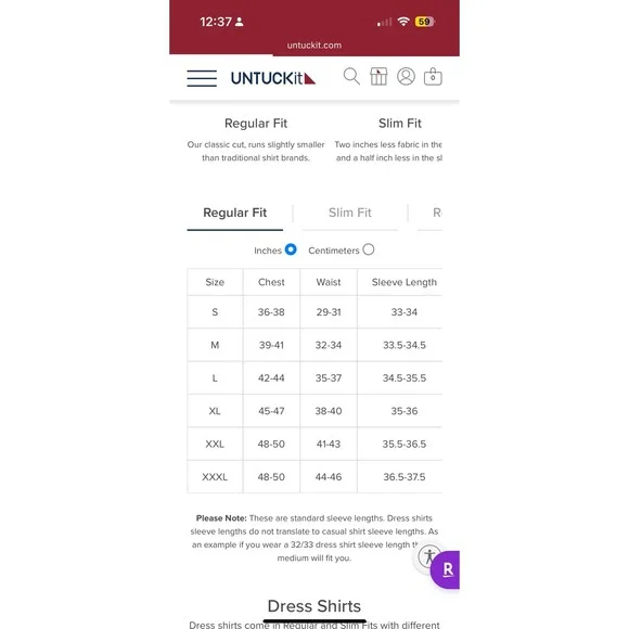 UNTUCKit Amberhill Shirt Men's XXL Regular Fit Red Blue Check Long Sleeve NWT - Picture 4 of 4